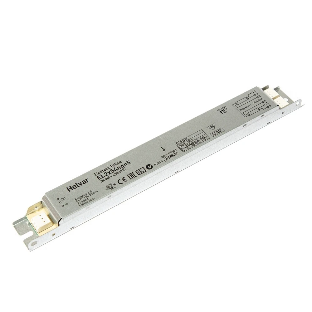 Twin T5 Juwel Compatible Aquarium Ballast Helvar 54w High Output