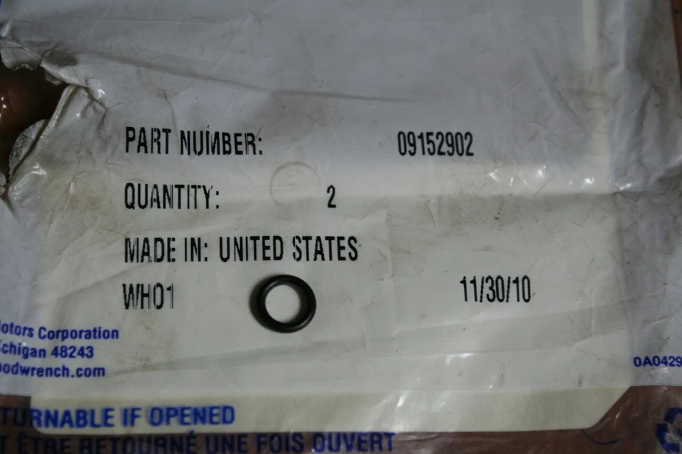 GM A/C испаритель линия Oring 01-03 Saturn L200 LW200 LW300 00 LS LS1 LS2 LW1 LW2 - Изображение 2 из 2