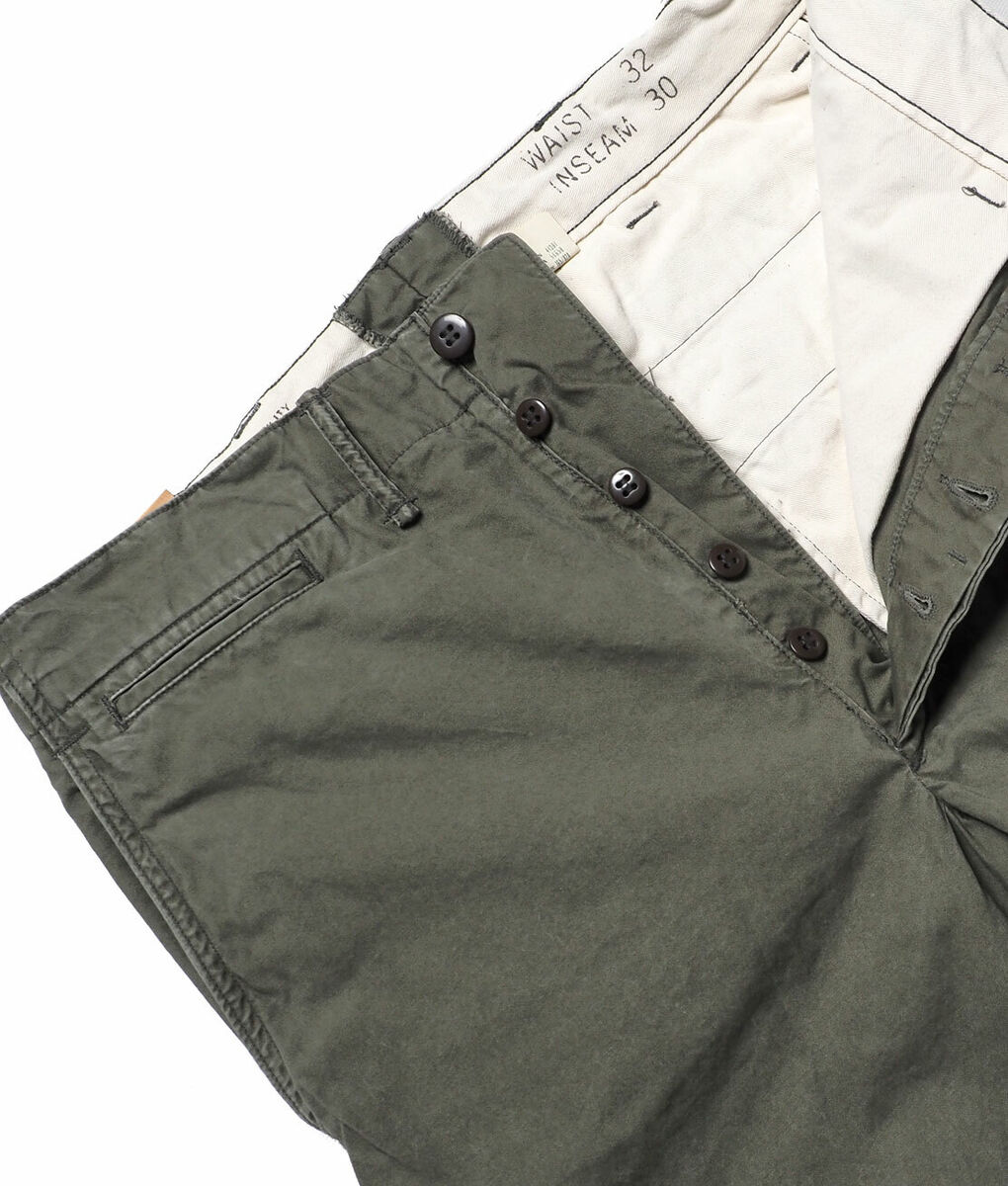 POLO RALPH LAUREN DOUBLE RL RRL OLIVE COTTON POPLIN FIELD POLO RALPH LAUREN DOUBLE RL RRL OLIVE COTTON POPLIN FIELD