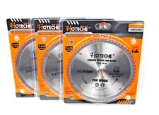 3 Pc Carbide Tipped Circular Saw Blade 7-1/4" 60T 5/8" arbor Wood Cut 72011856