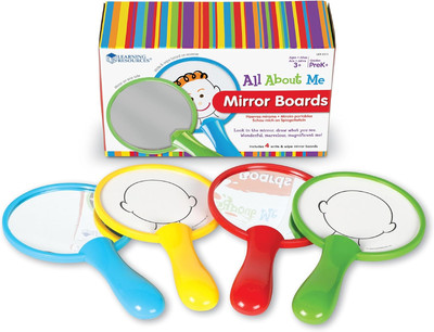 Learning Resources All about Me Doppelseitiger Handspiegel