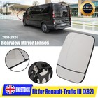 For Vauxhall Vivaro Renault Trafic Wing Mirror Glass Heated Left Side 2014-ON UK