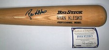 AUTOGRAPHED Atlanta Braves RYAN KLESKO Signed Baseball BAT with COA MLB 