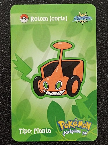 Pokemon 479 Mow Rotom Tcg 21 Card Sinnoh Peru South America Edition Pogs Ebay