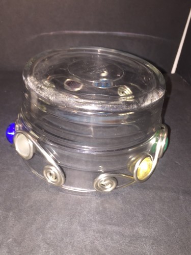Ikea Glass Decorative Bowl Trinket Storage - Picture 7 of 8
