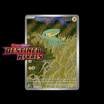 Pokemon Cards! Destined Rivals Holo/Reverse Holo EX Ultra Rare SIR Full Art Card