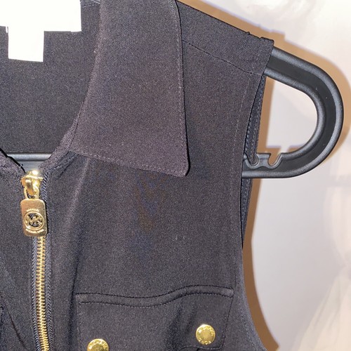Michael Kors Sleeveless Romper XS Gold Hardware- Super Nice! - Picture 5 of 12