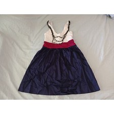 Express dress Color Block with chain-Very good condition-size 4- Ships Same Day!
