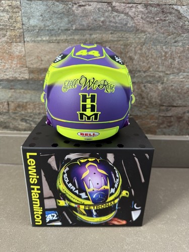 Upgraded 2024 1:2 Helmet Lewis Hamilton Mercedes F1 - Bild 5 von 7
