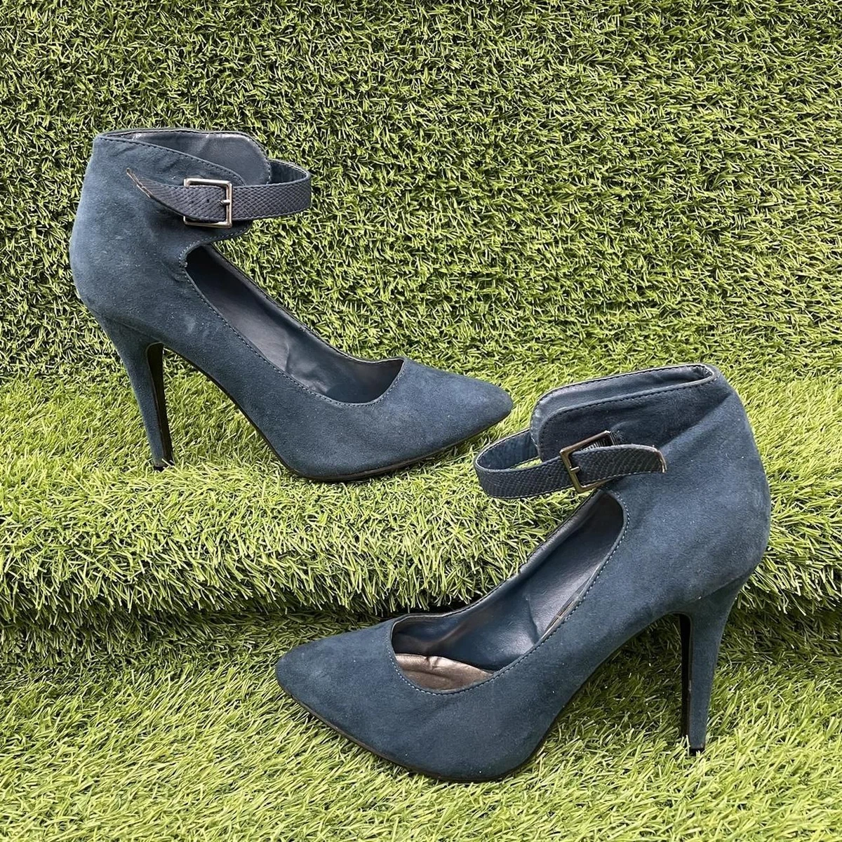 New look sales teal shoes