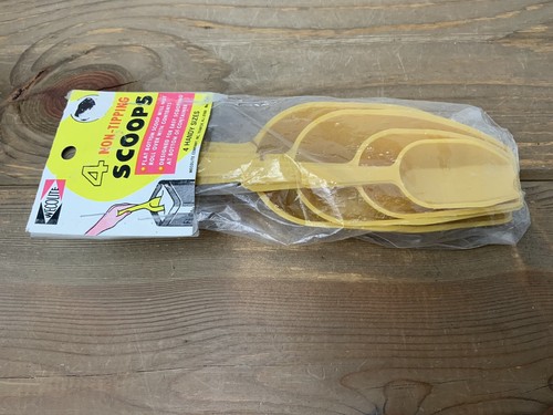 Teglie da forno vintage fondo piatto plastica raccolta oro 4 misure NOS Wecolite USA - Foto 13 di 15