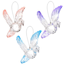 Ganz Crystal Expressions Peaceful Dove Ornament/Suncatcher Acrylic