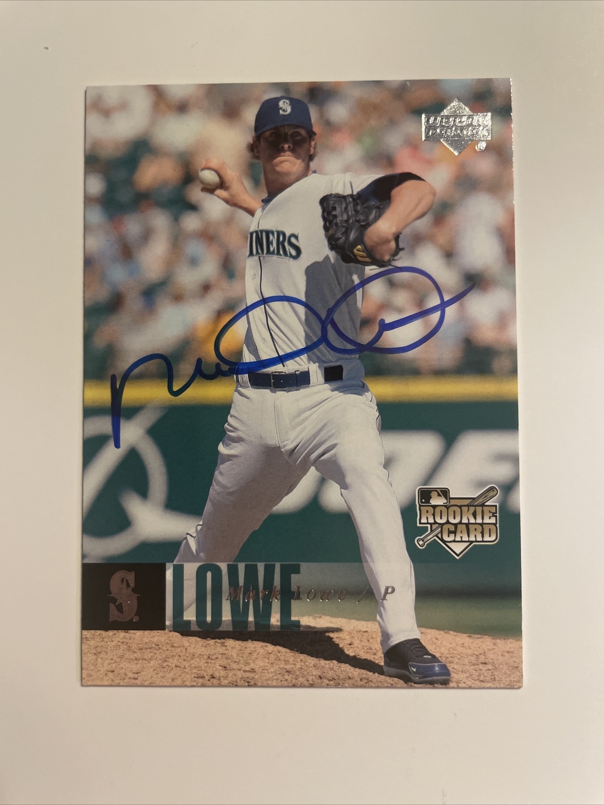 2006 Upper Deck Baseball Mark Lowe Autographed Card #1182 CB195