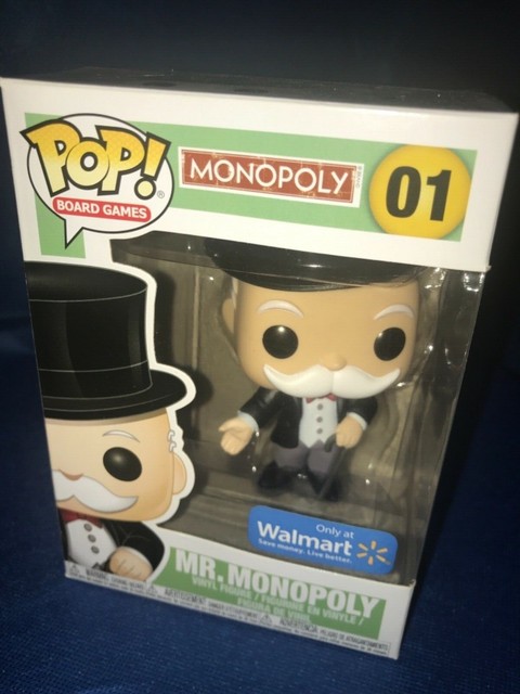 Funko Pop Mr. Monopoly Walmart 01 Board Games for sale online | eBay