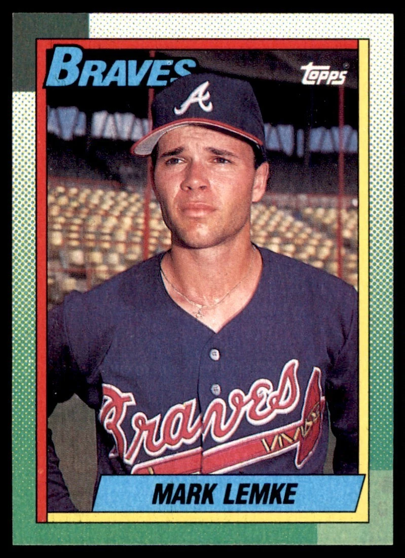 Mark Lemke trading card