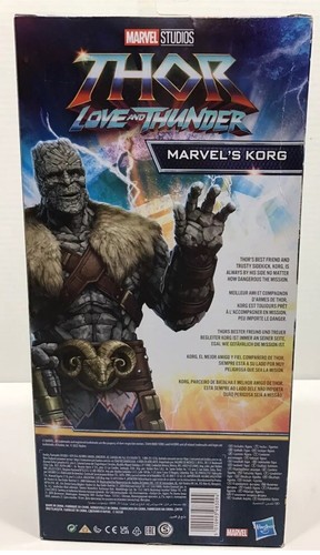 Marvel Titan Hero Series, Thor Love and Thunder, KORG 11” Action Figure - Picture 2 of 2