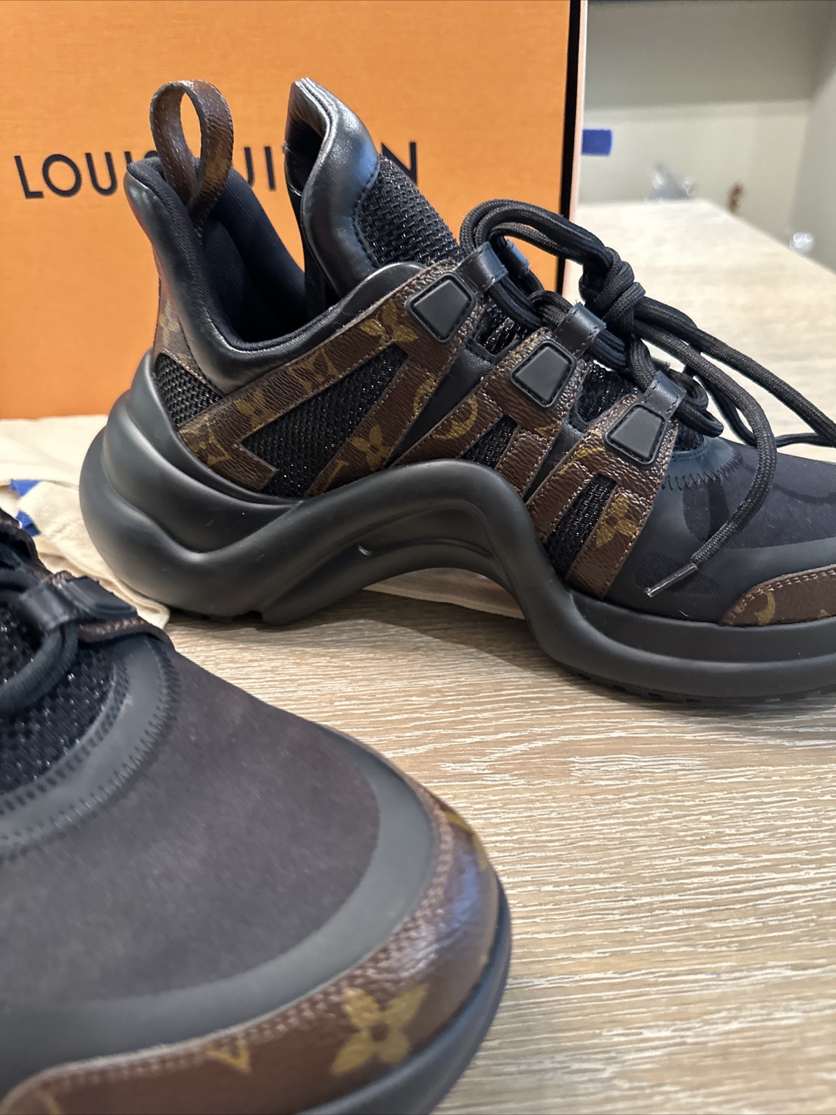 louis vuittons men shoes 9.0 eBay