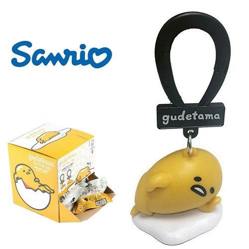Gudetama Huevo Perezoso Bolso Ciego Mochila Llavero Colgante Clip - Ejercicio Estiramiento - Imagen 1 de 5