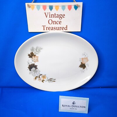MITTLERE SERVIERPLATTE (13,5'') Vintage 1970er Royal Doulton WESTWOOD * TC1025 GC