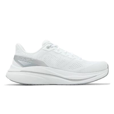 Skechers Max Cushioning Propulsion White Silver Women