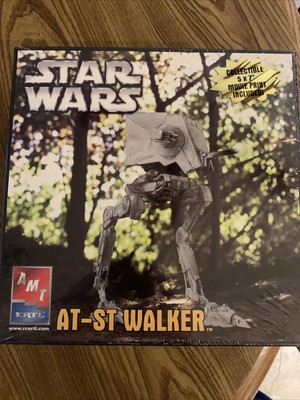 Star Wars At-St Walker AMT ERTL Scale Model Kit NIB Plastic Sealed 