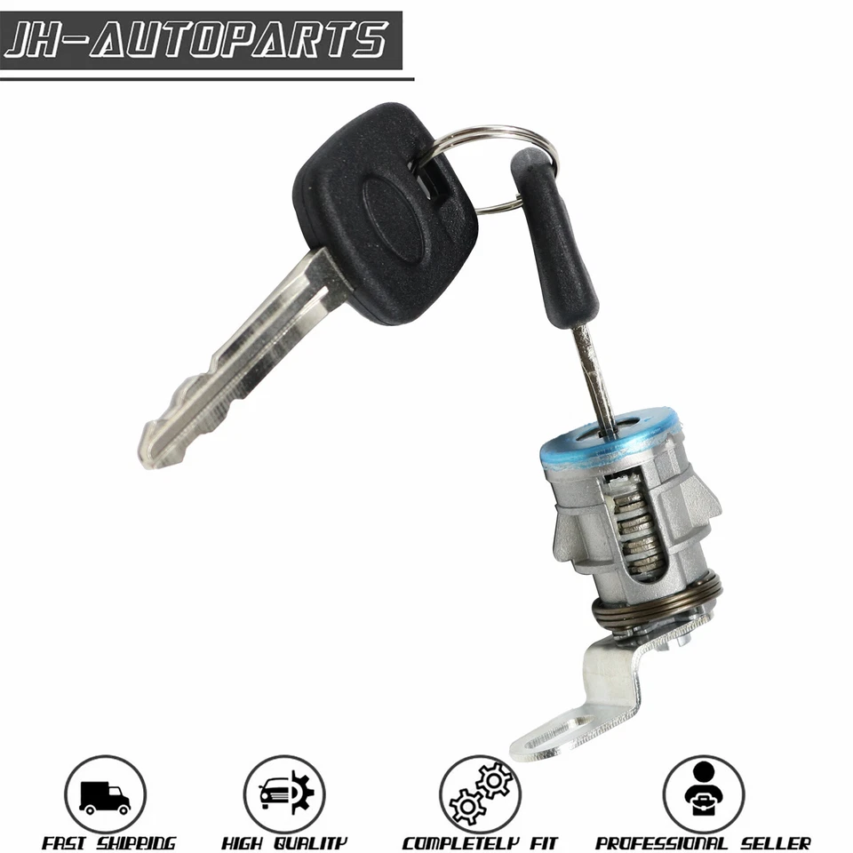 Цилиндр замка задней двери и 2 ключа для 2007 2008 2009 2010-2013 Toyota Tundra - Изображение 3 из 4