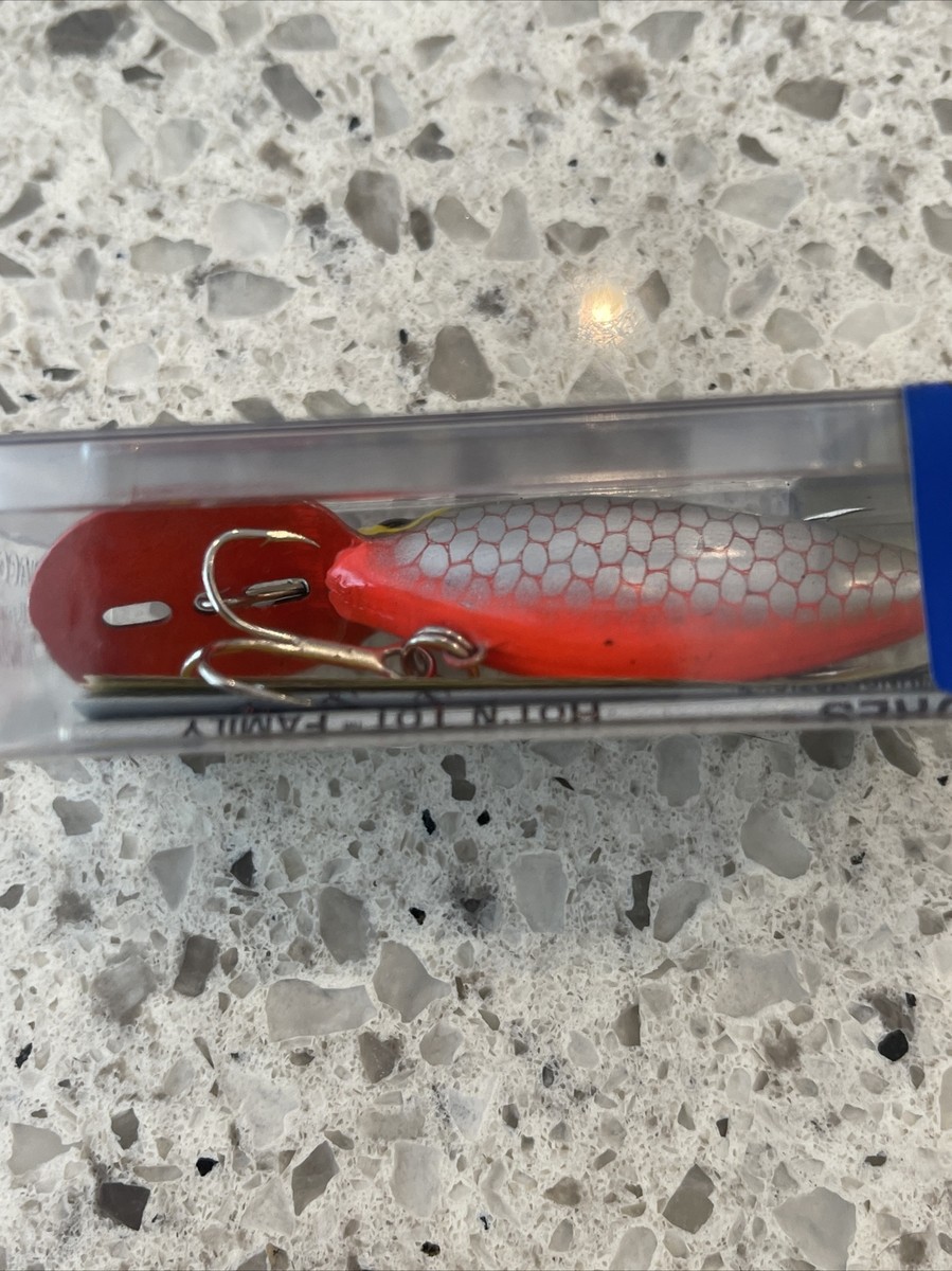 Storm Hot 'N' Tot - Leurre Crankbait Vintage Années 70/80 - Dos Argent/orange