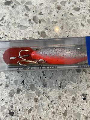 Leurre Vintage Storm Hot N Tot H40 - TEAD ORANGE - Crankbait Pour Pêche Bass, 3"