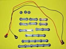 ELENCO Snap Circuits Replacement Parts Snap Wires  Jumper Wires Lot of 16
