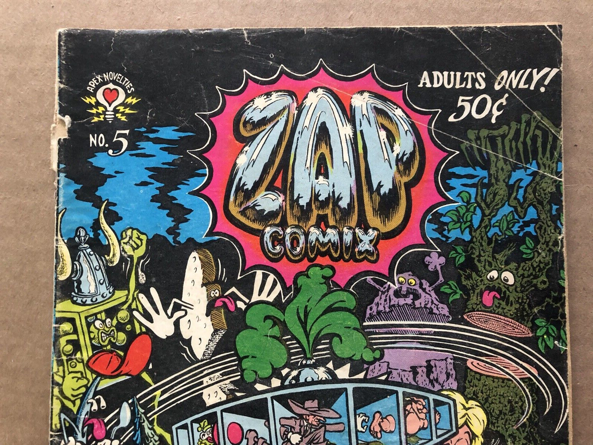 Vintage ZAP COMIX #5 Apex Novelties Comic Book | eBay