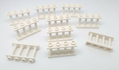 Lego weiße Spindel Geländer Zaun x 20 *brandneu* Set 15332 Bauernhof/City/Haus