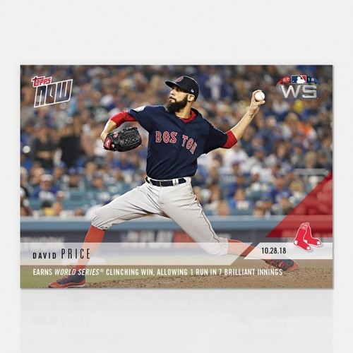 2018 Topps Now 954 David Price