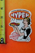 HYPER Wheels USA Freshly Baked Sexy Blonde Fresh Vintage INLINE Skating STICKER