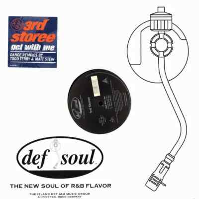 3rd Storee Get With Me STILL SEALED Vinyl Single 12inch NEW OVP def soul