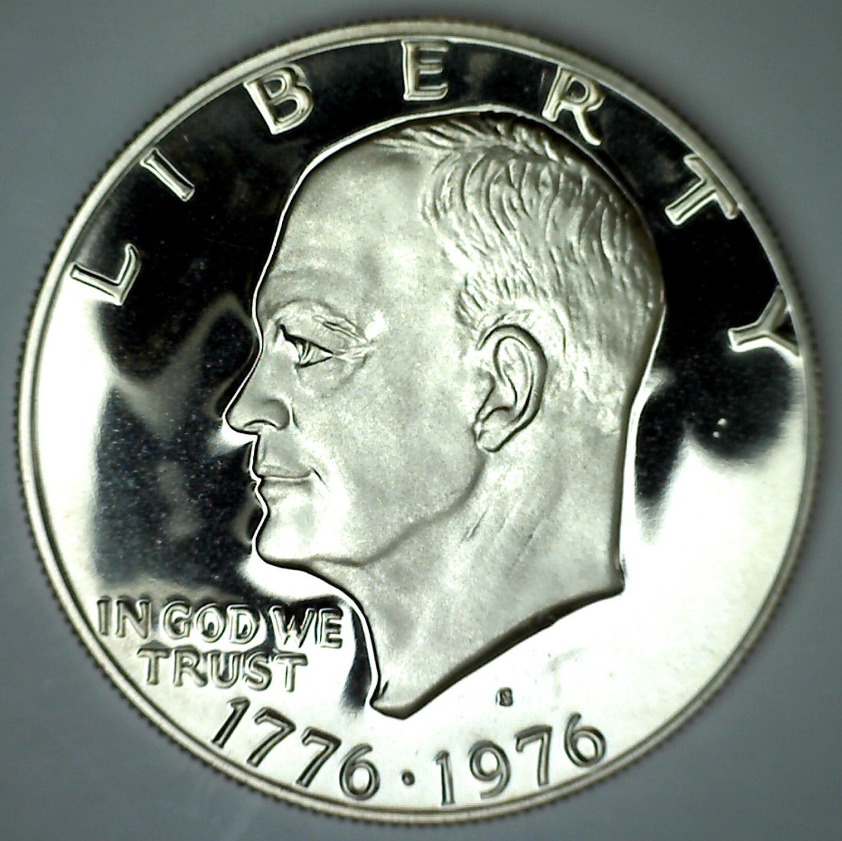 1976 S Type I Eisenhower IKE Proof Dollar Clad Coin $1 US Coin