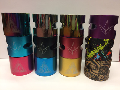 Blunt Envy Fasen Twin Slit Double Clamp Neo Chrome Bandana