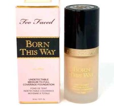 Too Faced Born This Way Oil-Free Undetectable Foundation Select Color 1 oz NIB
