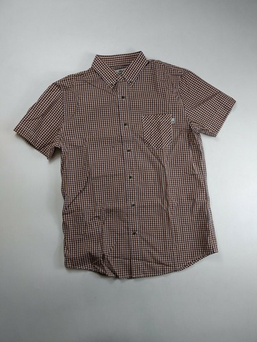Timberland 100%authentic mens SS collared Button down-up size medium multicolor - Picture 2 of 7