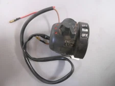 Honda 410 Right Handle Control Switch Engine Stop Starter Kill Switch Black Knob