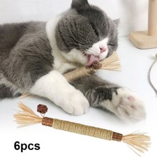 6x Katzenminze Sticks Silvervine Kausticks f�...