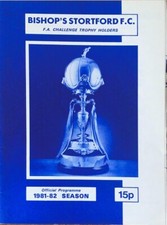 Bishop&rsquo;s Stortford V Bromley - 1981/82 Isthmian League Prem Div - 15th August 81