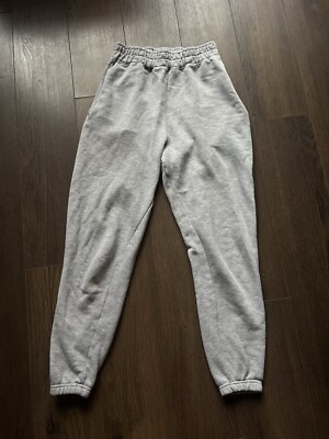 Missguided petite grey cuff bottom joggers size 10 UK