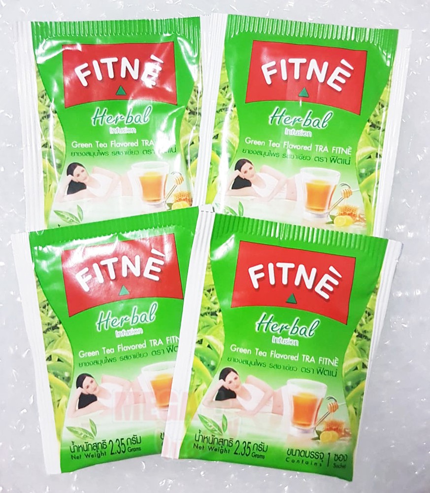 FITNE HERBAL INFUSION GREEN TEA HERB DETOX LAXATIVE SLIMMING WEIGHT LOSS 4 Bags.