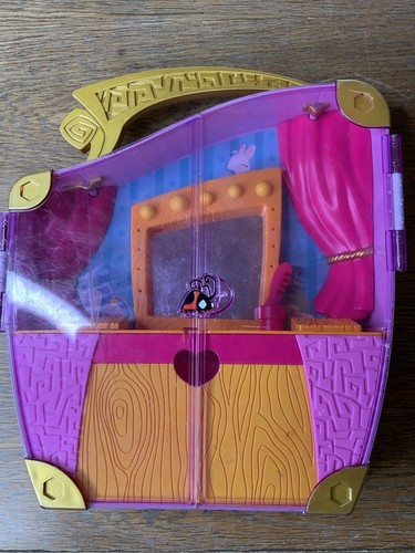 Animal Jam Playset Storage Carrying Case Vanity Room Fox Panda Pet Wash Hut Lot - Picture 5 of 8