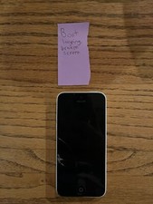 Apple iPhone 5c 16GB White for parts or repair