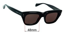 SFx Replacement Sunglass Lenses fits Gucci GG1365S - 48mm Wide