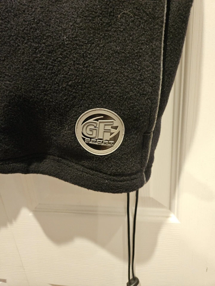 Chaleco Suéter Deportivo de Vellón George Foreman Cremallera Completa para Hombres Talla XLT Negro - Usado/Bueno Foto 4 de 4