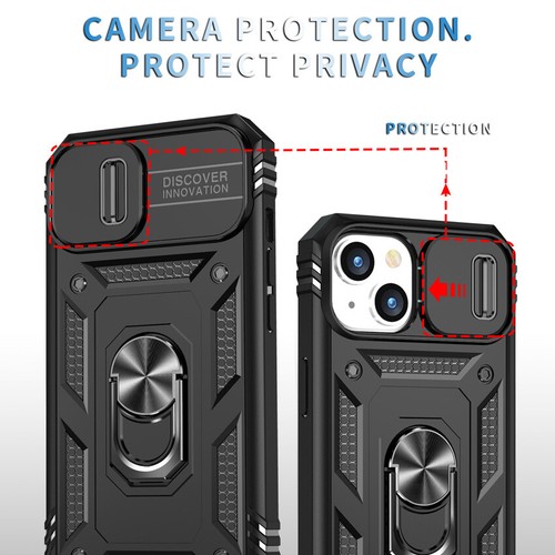 Phone Case Cover Armor 360° Ring For Samsung Galaxy S23 Ultra S23+ S22 S21 A52 - Picture 5 of 18