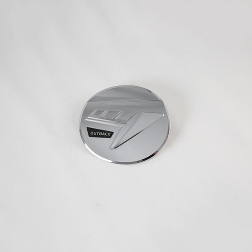 Chrome Fuel Filler Gas Tank Cap Cover Trim For Subaru Outback 2021 2022 2023 - Picture 5 of 7
