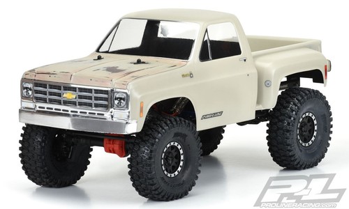 Pro-Line PRO3522-00 1978 Chevy K-10 Clear Body 12.3" (313mm) Wheelbase Cab & Bed - Picture 8 of 9